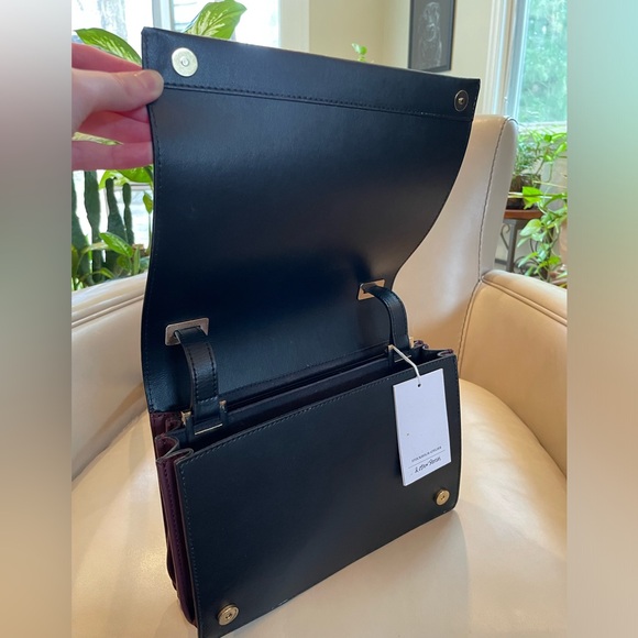 & Other Stories 100% Leather Duo-Tone Bag - Picture 9 of 14